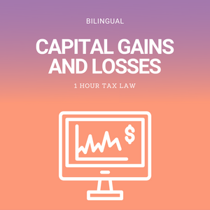 Bilingual Capital Gains and Losses