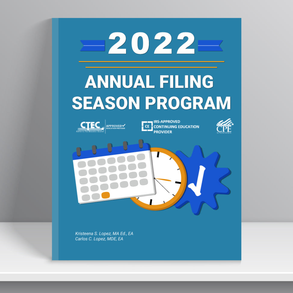 Annual Filing Season Program